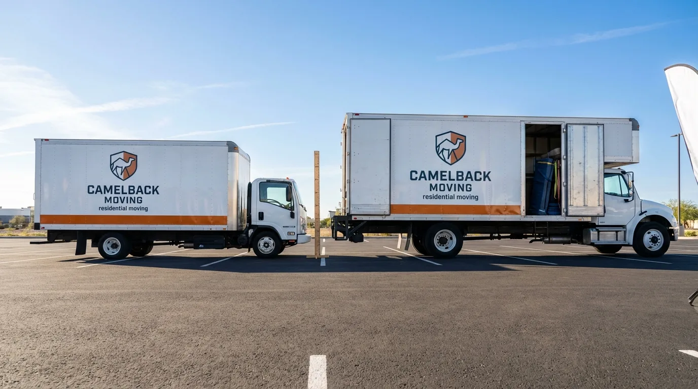 Moving truck size capacity guide in Point Pleasant